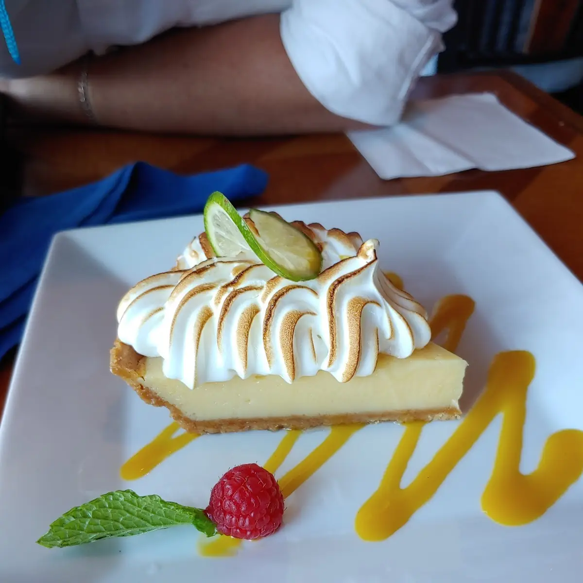 Key Lime Pie with Meringue