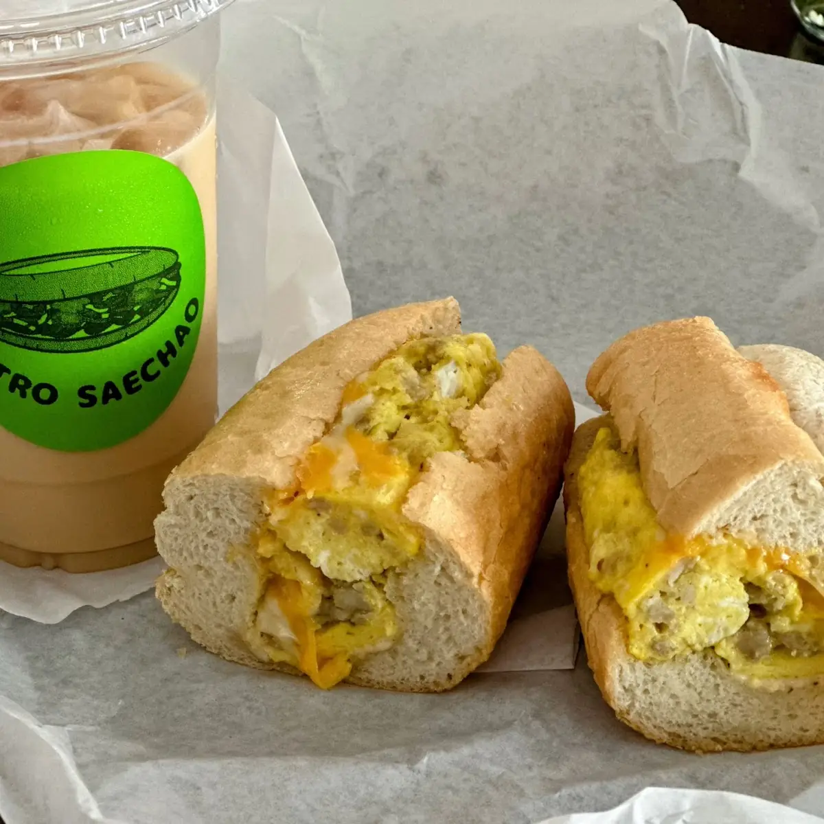 Breakfast Sandwich with Sausage