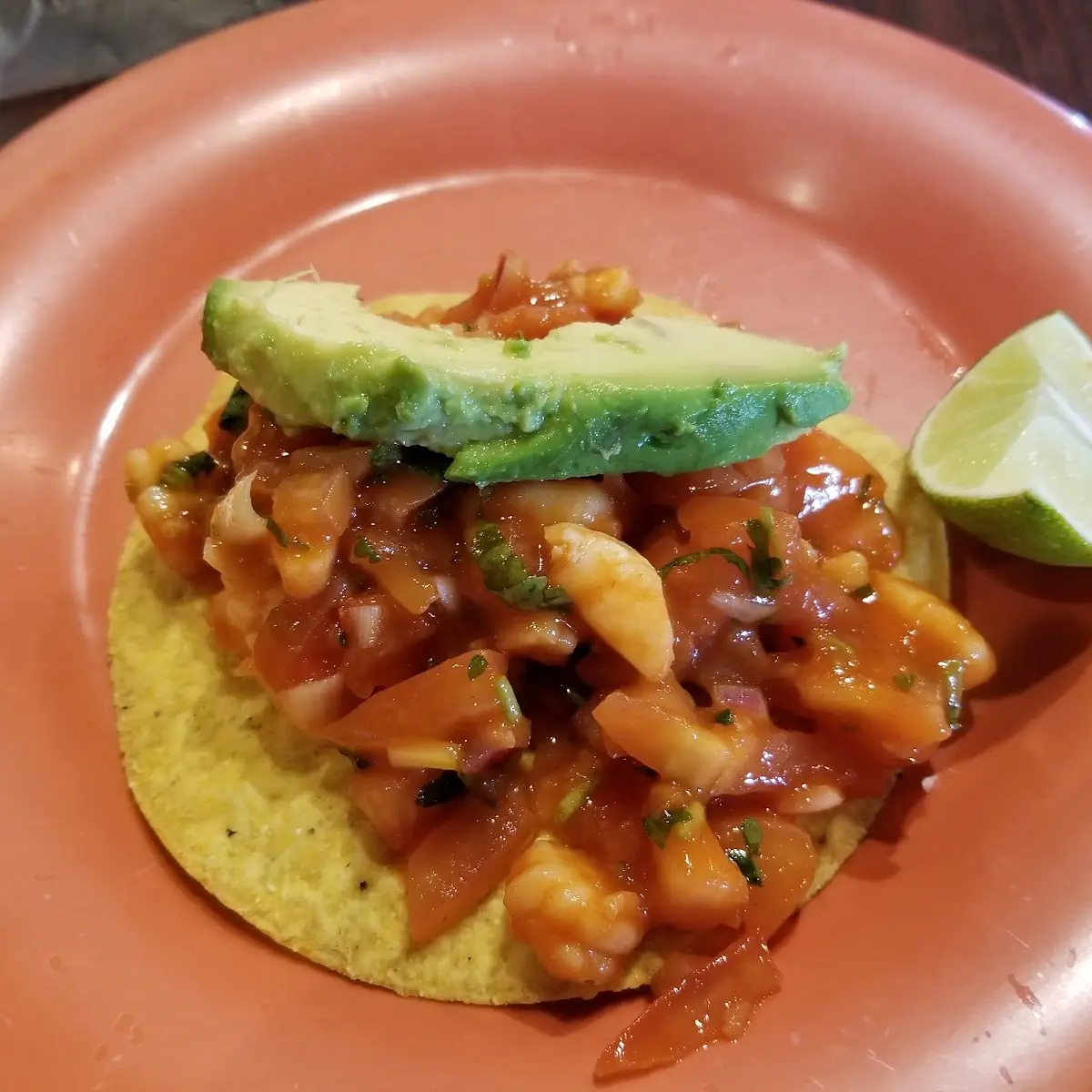 Fresh Tostadas de Ceviche 1