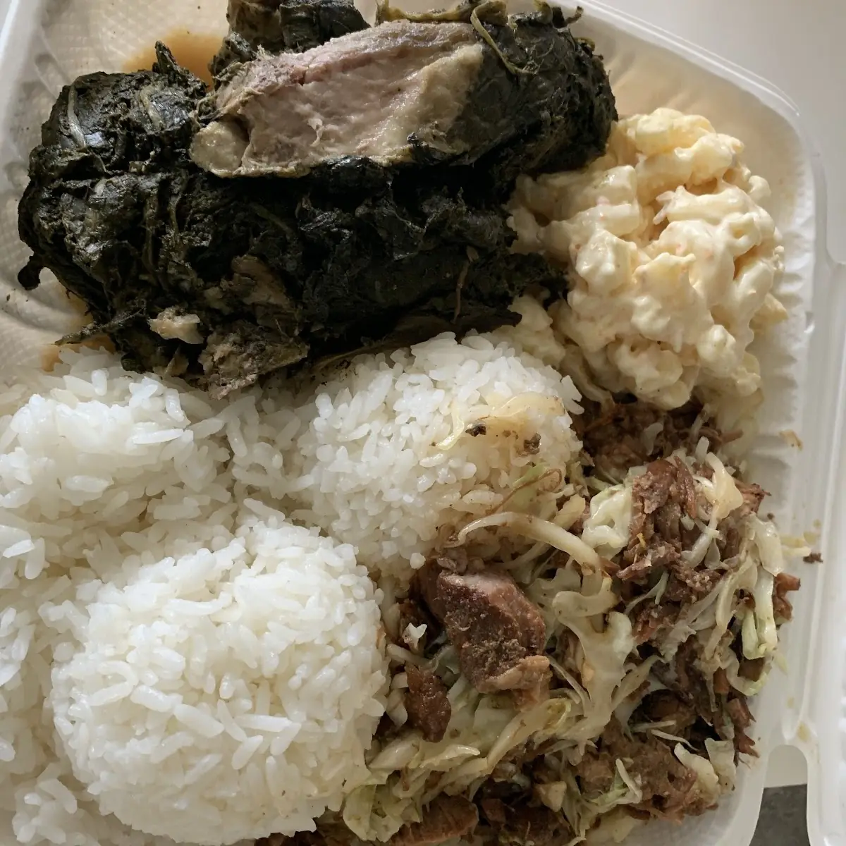 Kalua and Lau Lau Combo