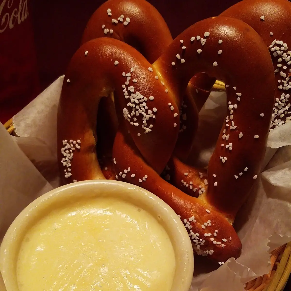 Soft Pretzel with Beer Cheese