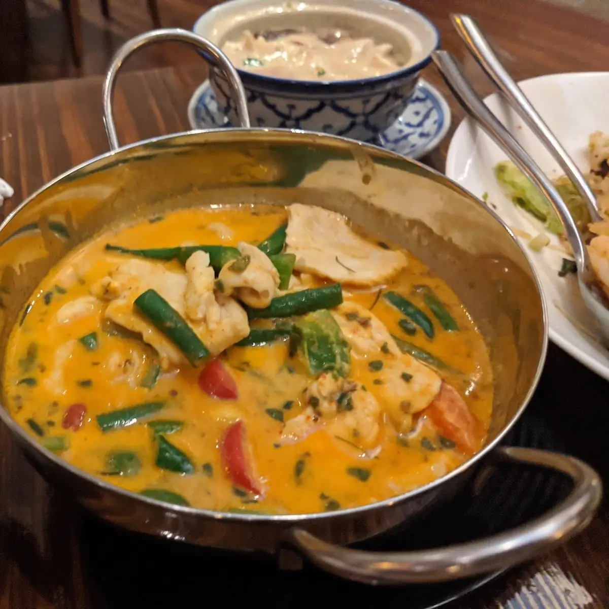 Panang Salmon & Shrimp