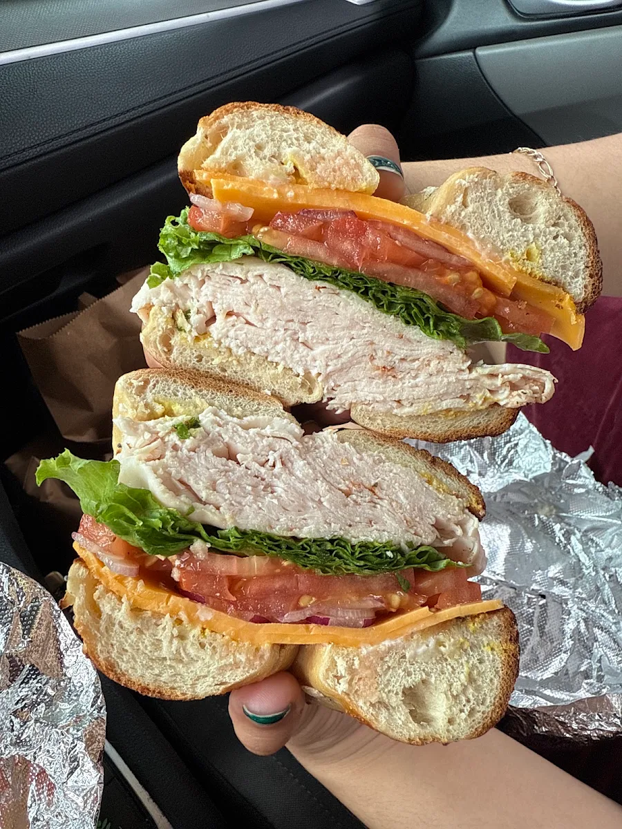 Lox Cream Cheese Bagel Sandwich