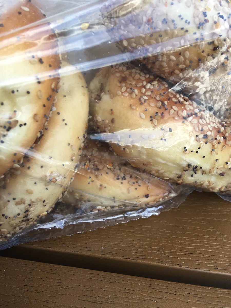 Single Mini Plain Bagel