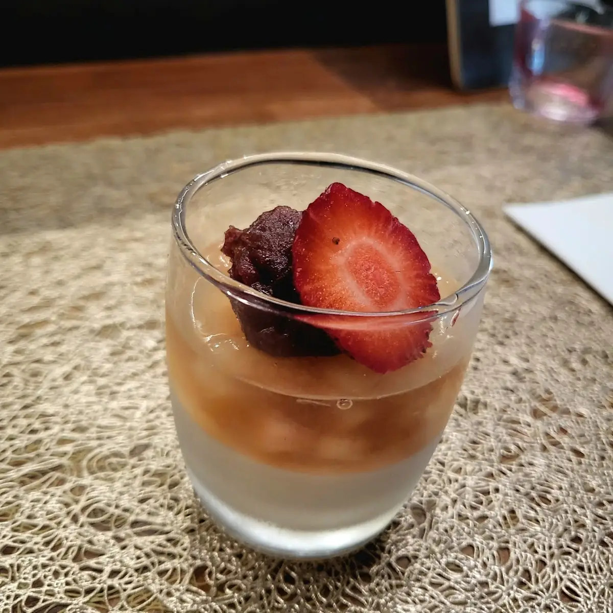Panna Cotta with Red Bean Paste