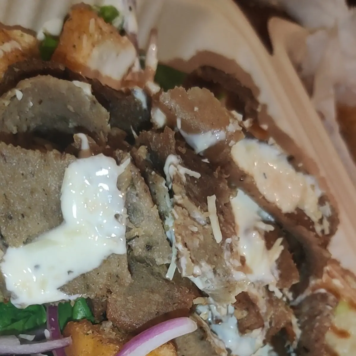 Gyro Caesar Salad