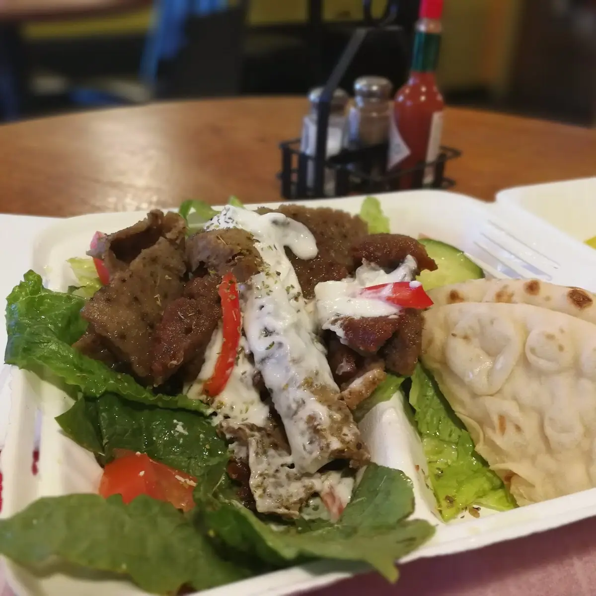 Gyro Greek Salad
