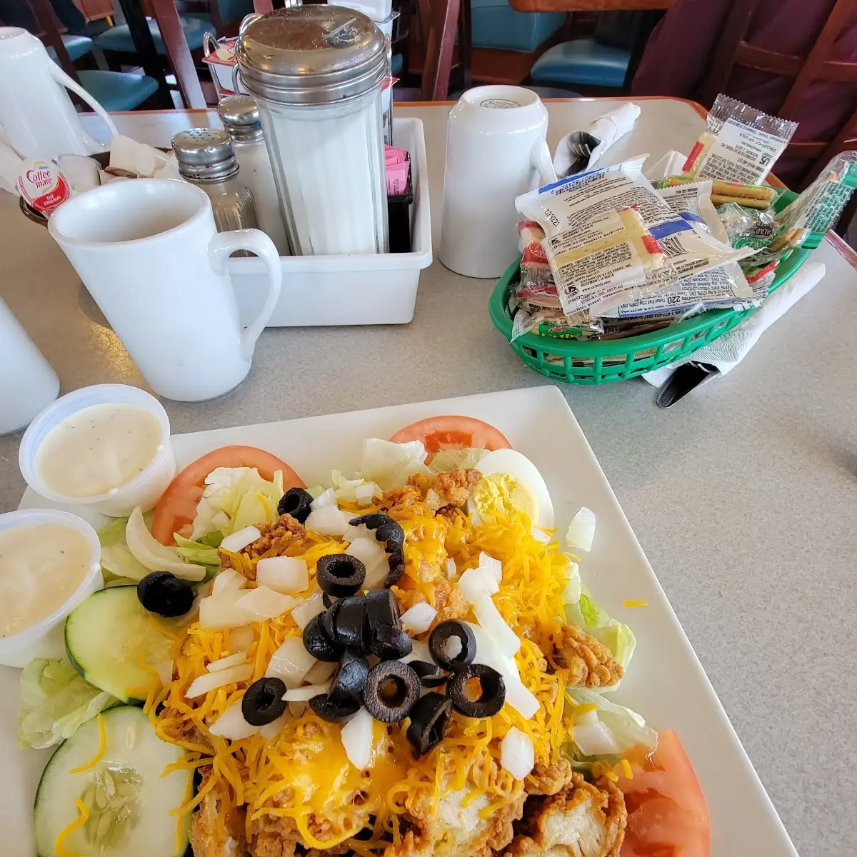Chicken Strip Garden Salad