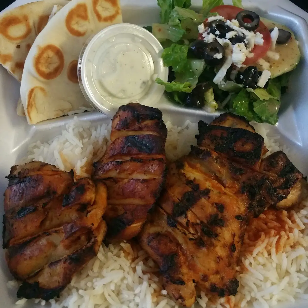 3 Broiled Chicken & Rice