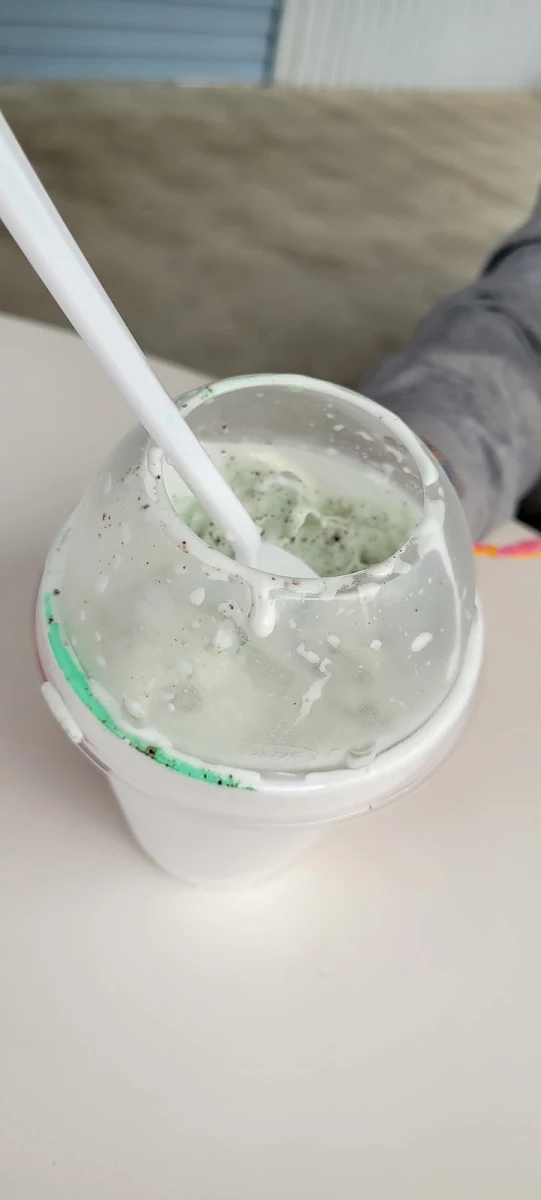 Mint Chocolate Milkshake