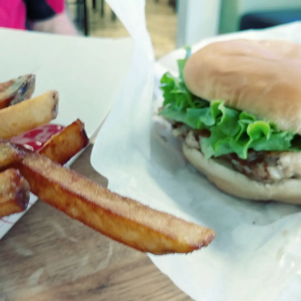 Chicken Sandwich & Fries