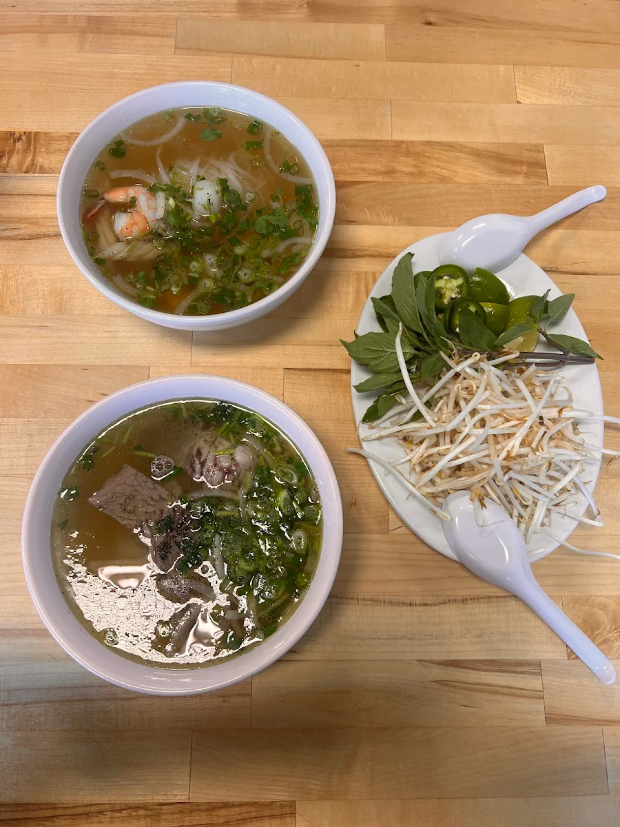 Pho w Rare Steak