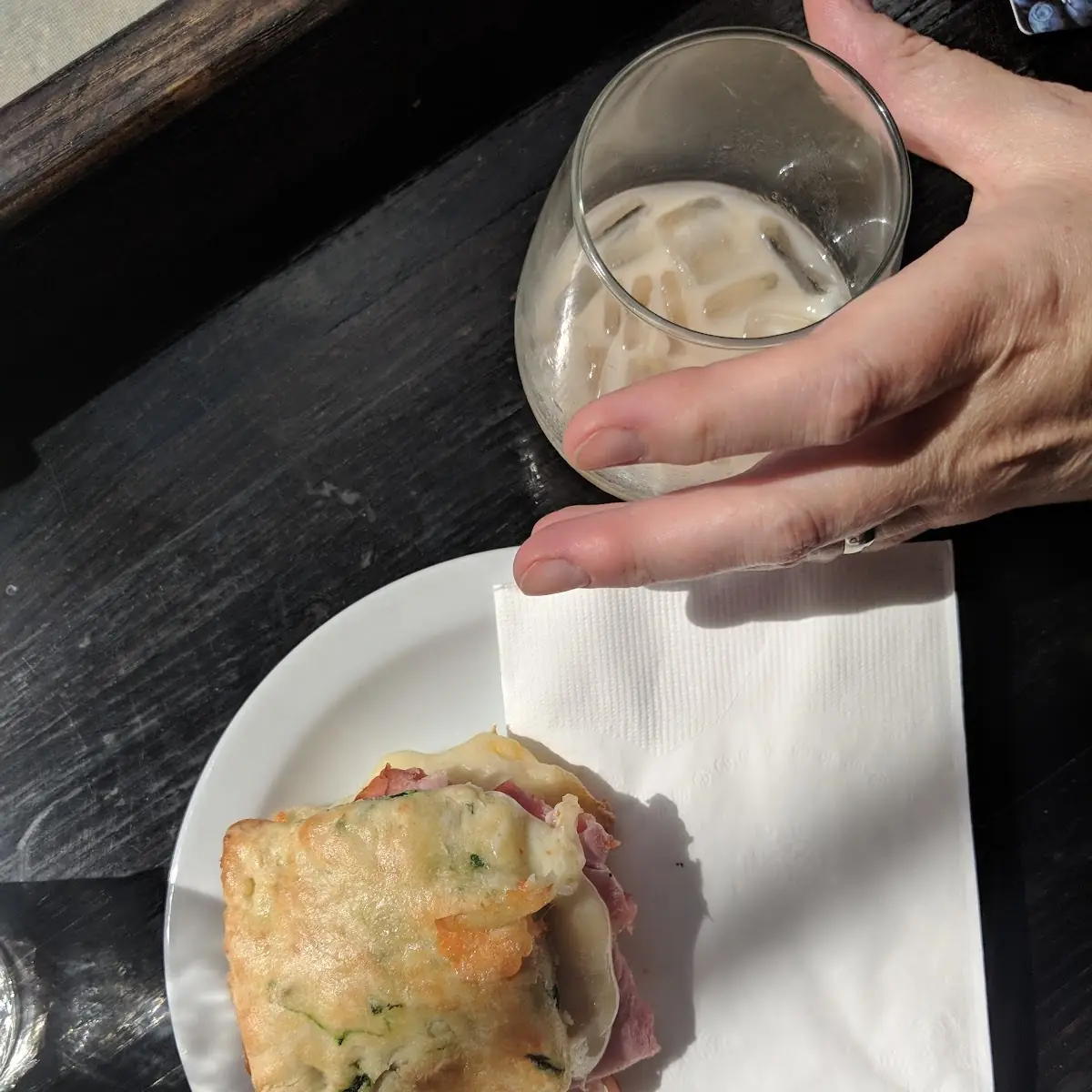 Ham Egg and Cheese Biscuit