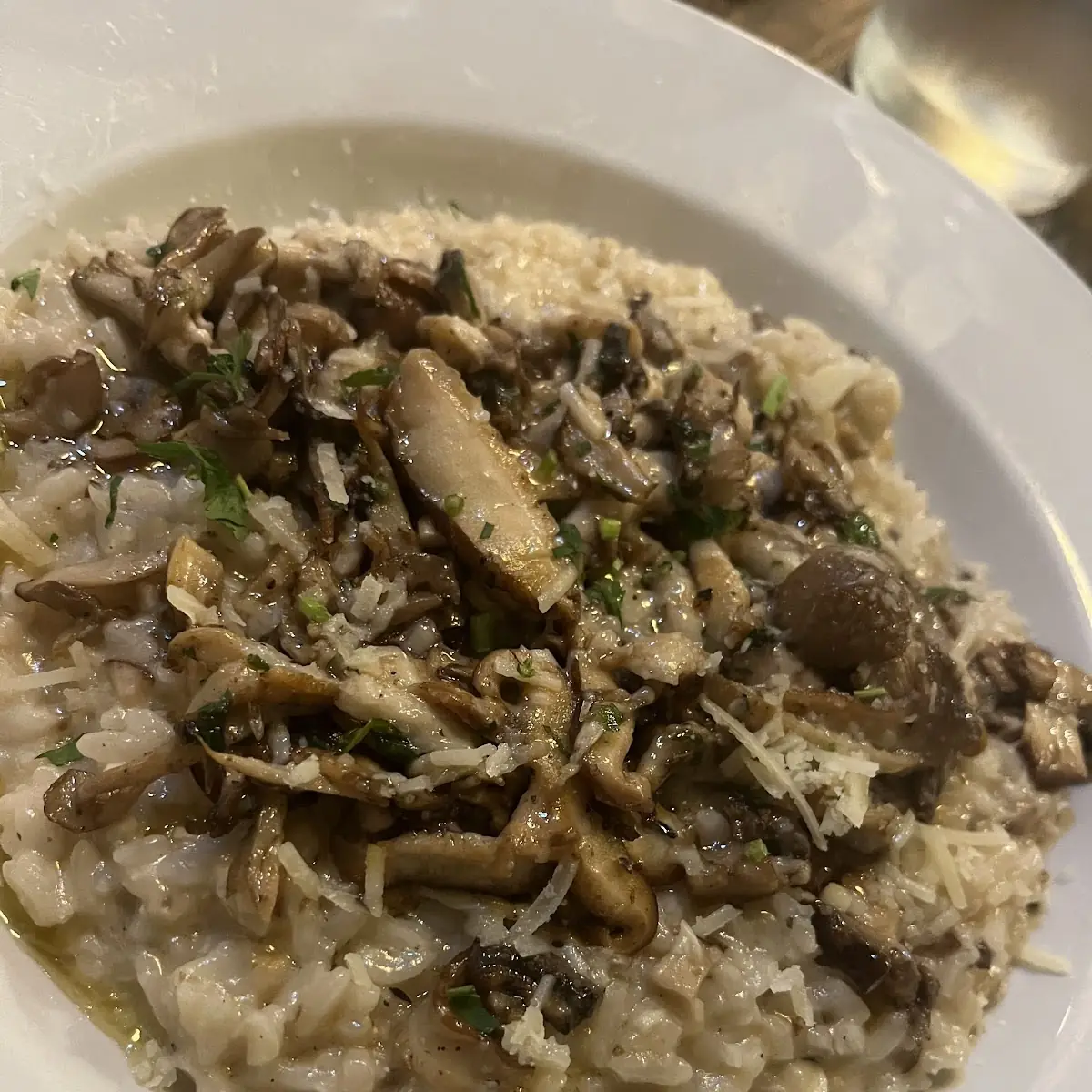 Mushroom Risotto Ai Funghi