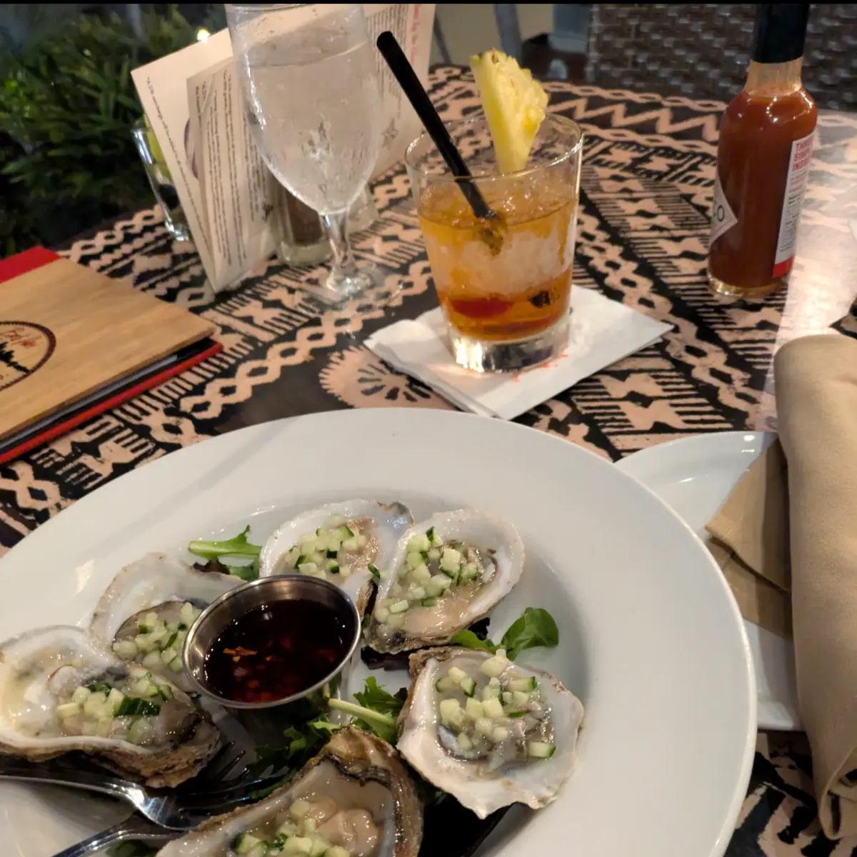 Oysters on a Half Shell