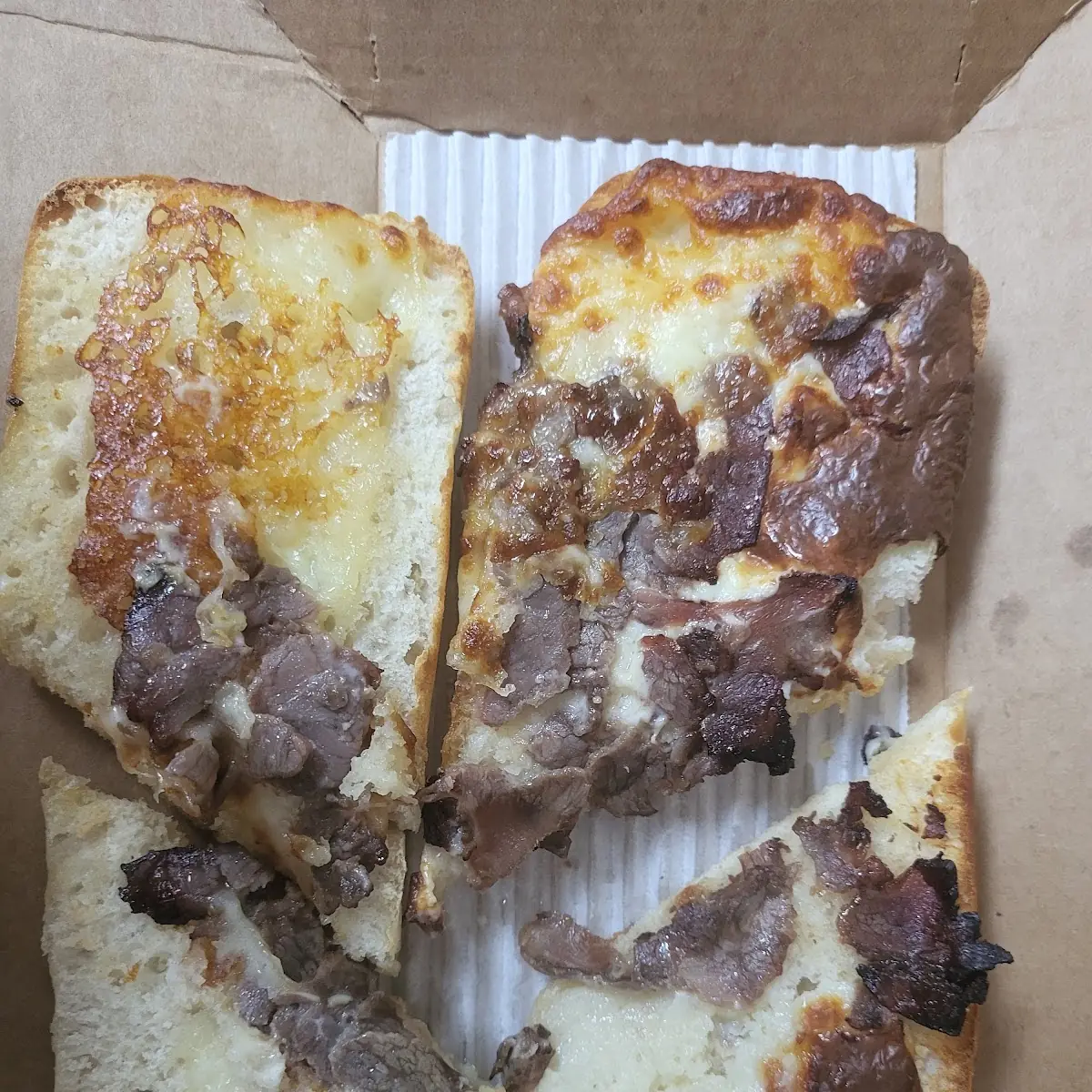 Philly Cheese Steak and Cheese Sub