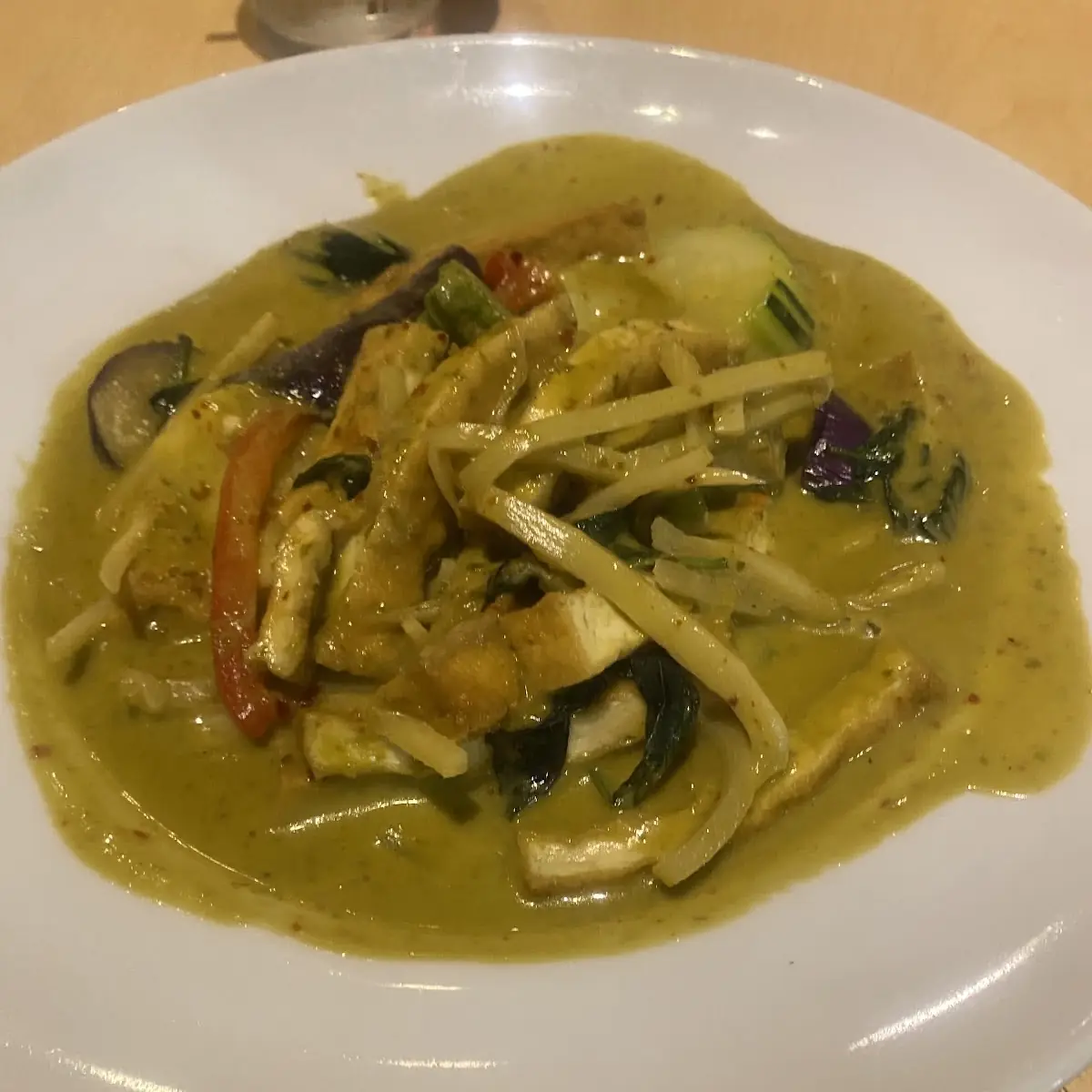 Coconut Noodle with Vegetables & Tofu