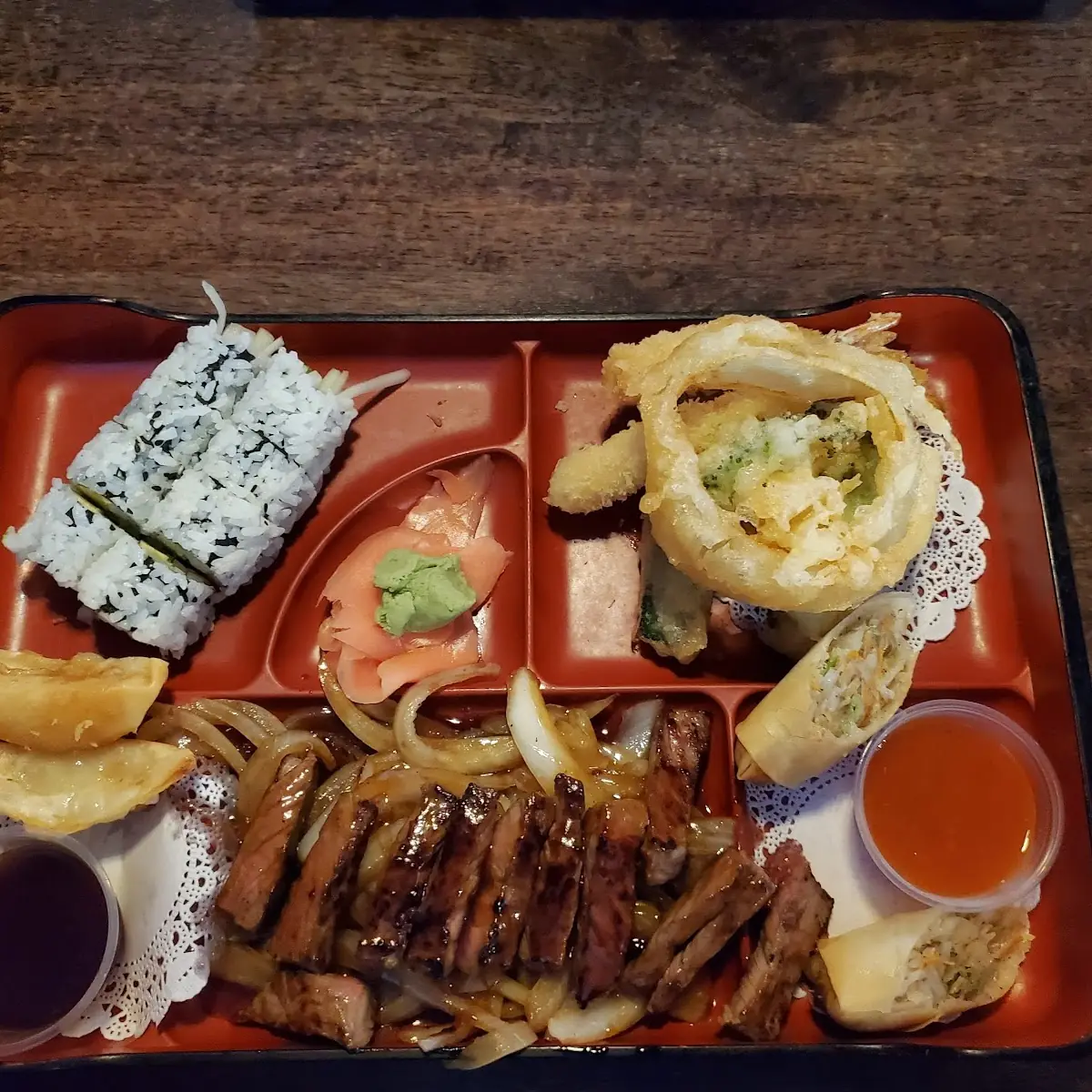 Steak Bento Box