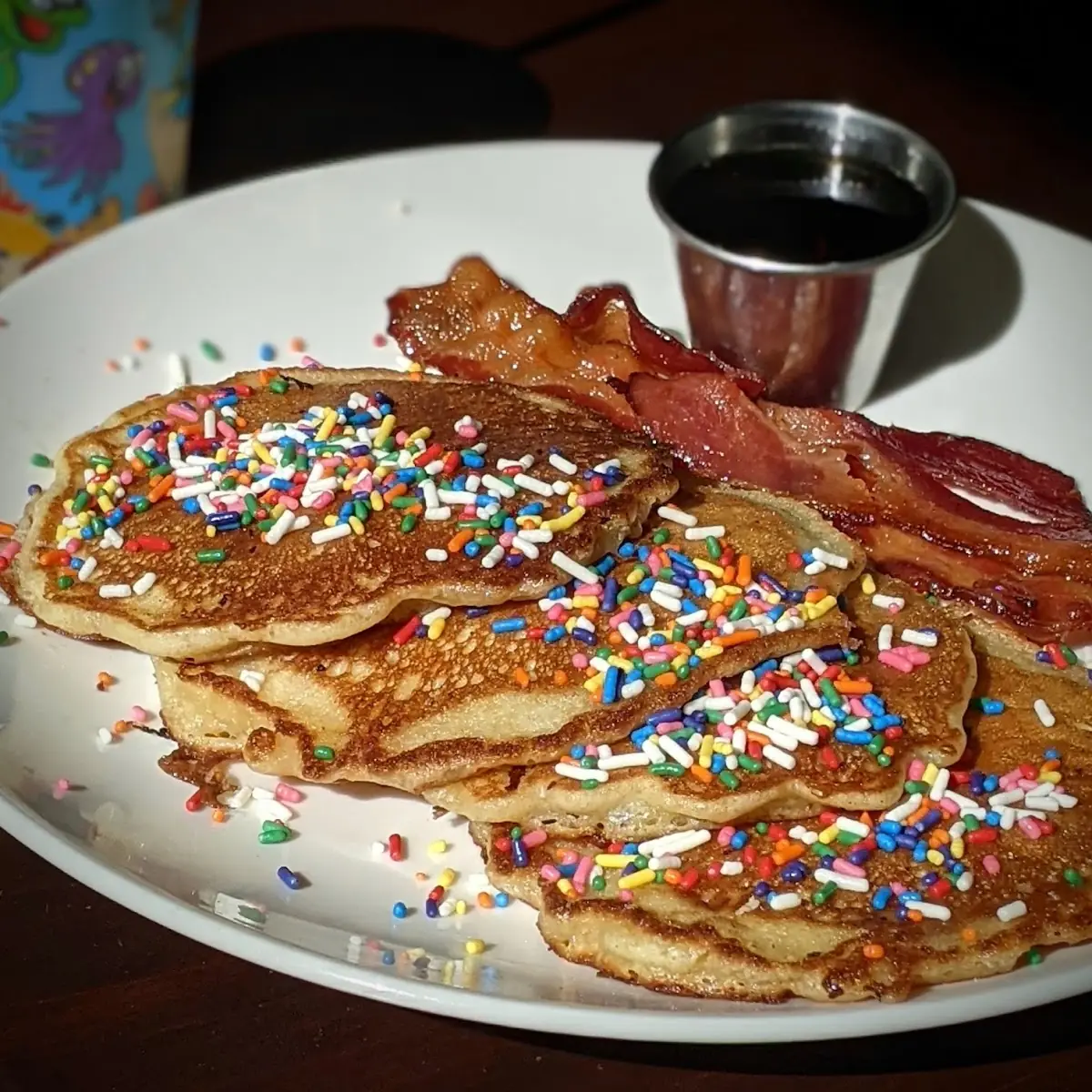 Rainbow Pancakes
