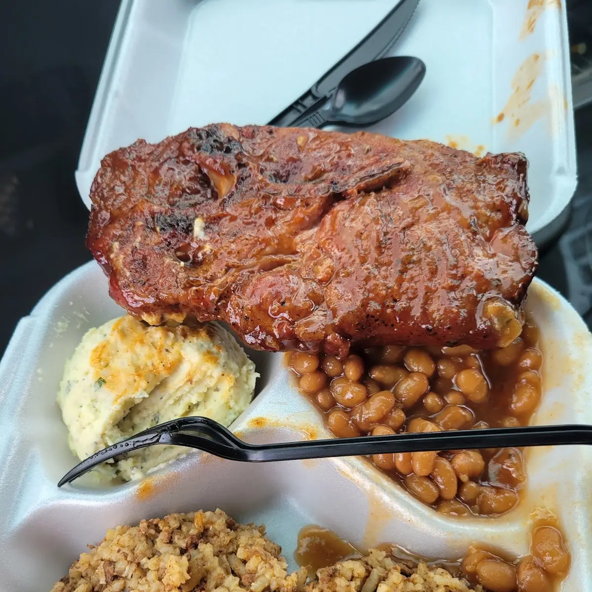 BBQ Pork Steak