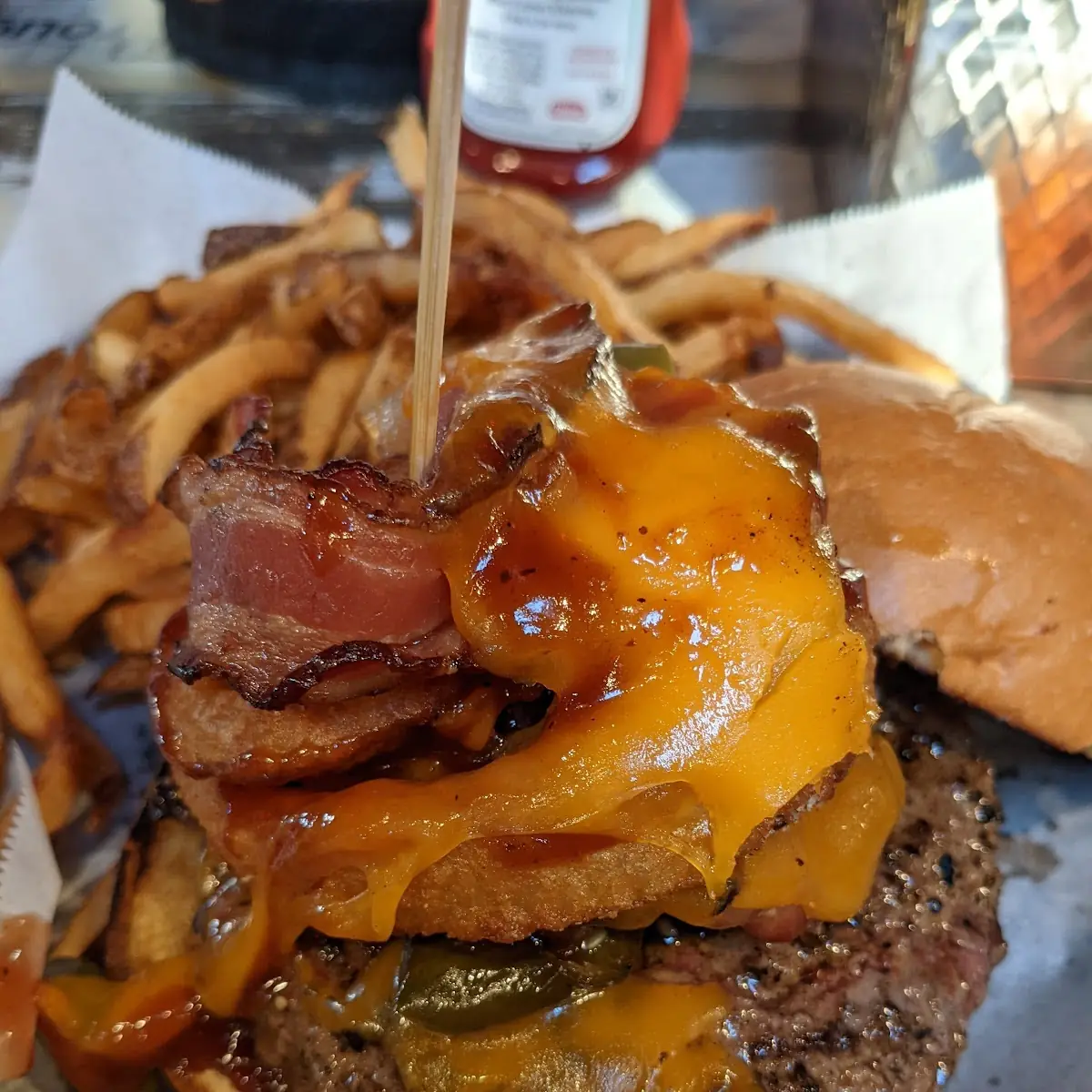BBQ Bacon Jalapeño Burger
