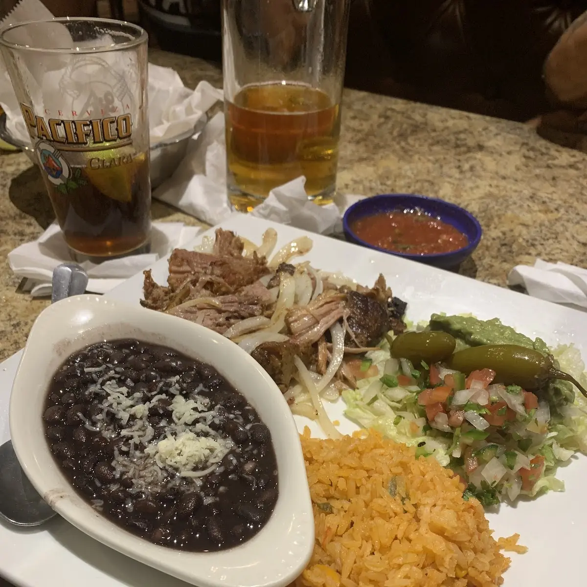 Side Rice & Refried Beans