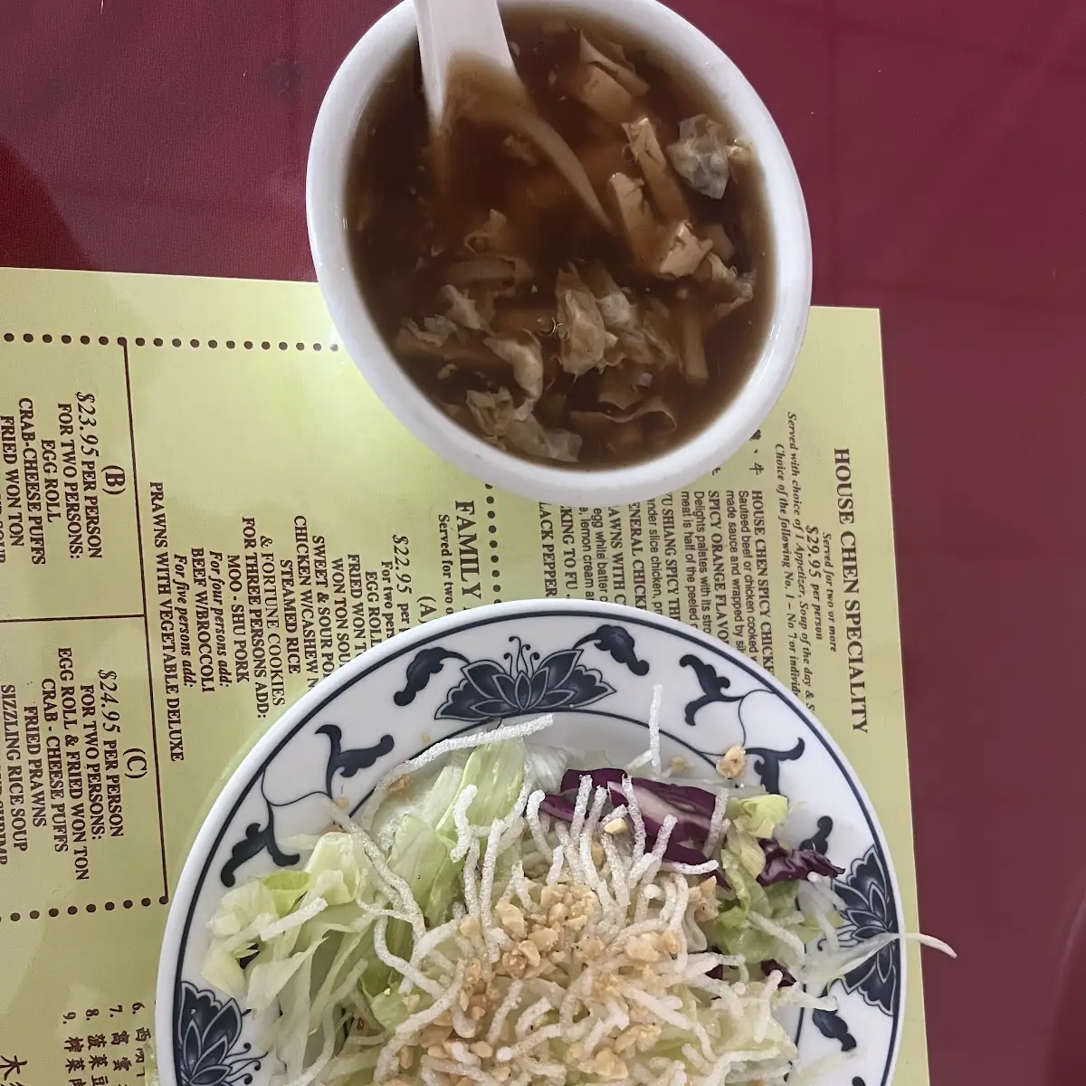 Complimentary Soup