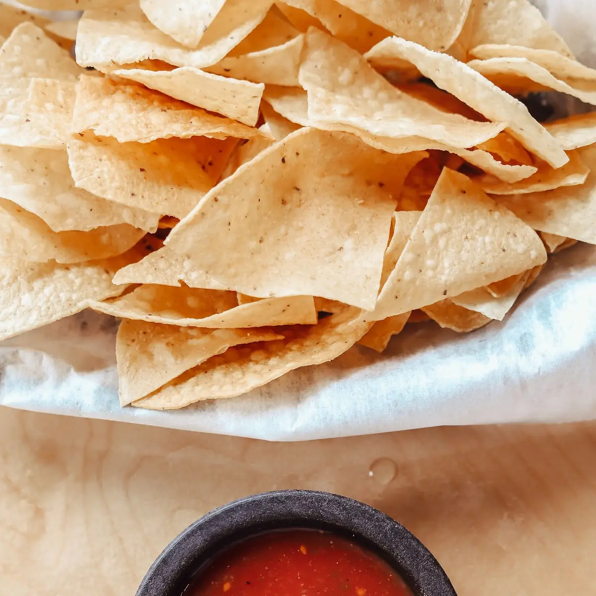 large chips and salsa