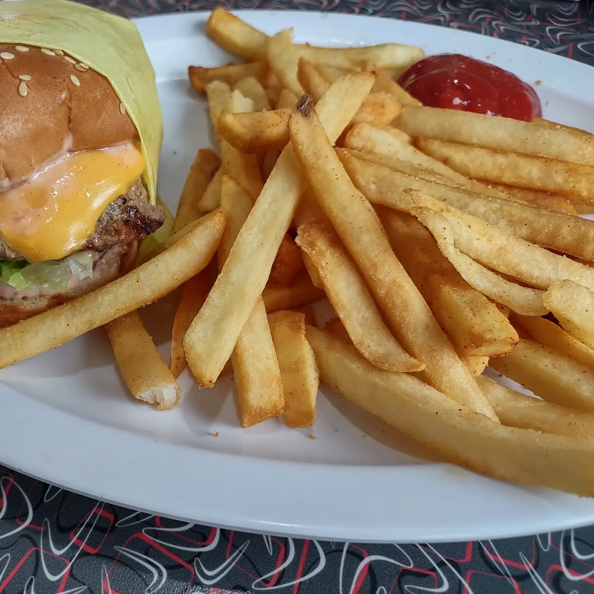 Cheese Burger Combo