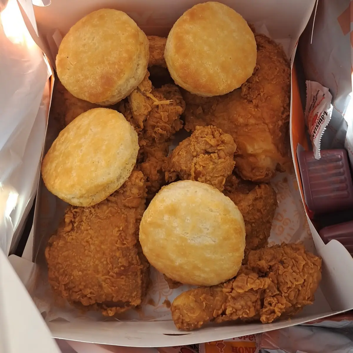 Fried Chicken and Biscuits