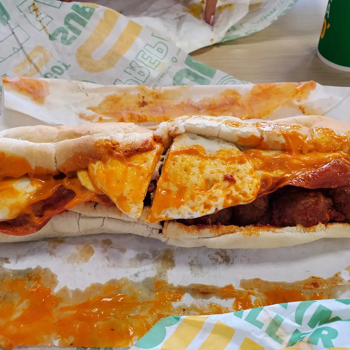 Bacon Egg & Cheese Footlong with Regular Egg