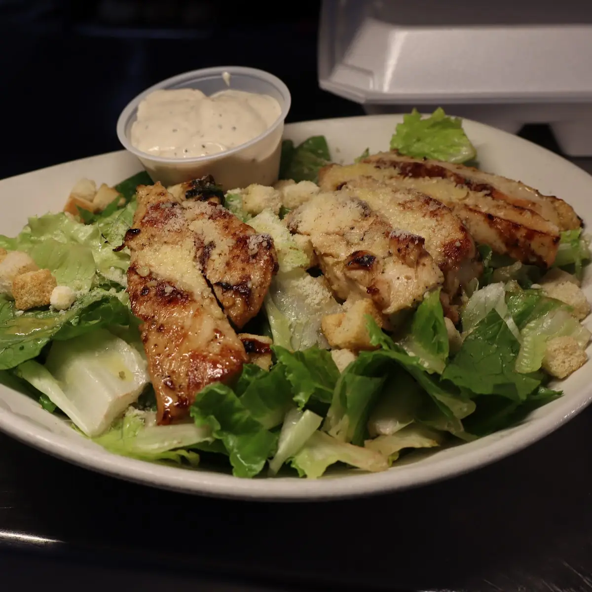 Grilled Chicken Caesar Salad