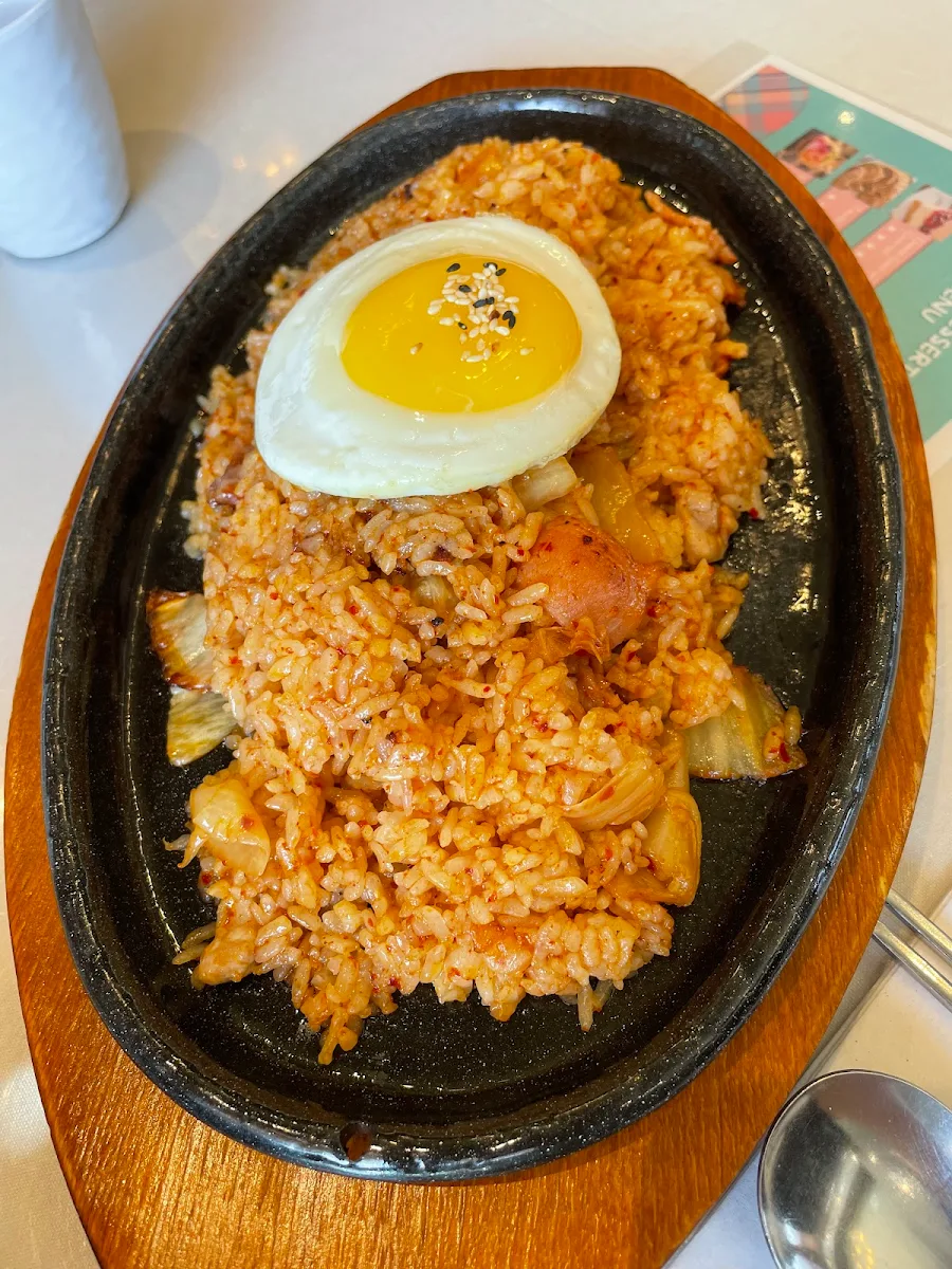 Korean Style Kimchi Fried Rice, Bowls Korean BBQ