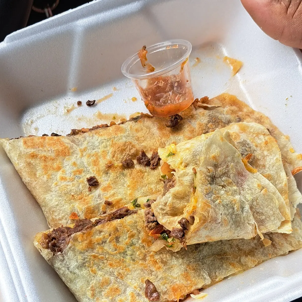 Quesadilla Rellena De Asada