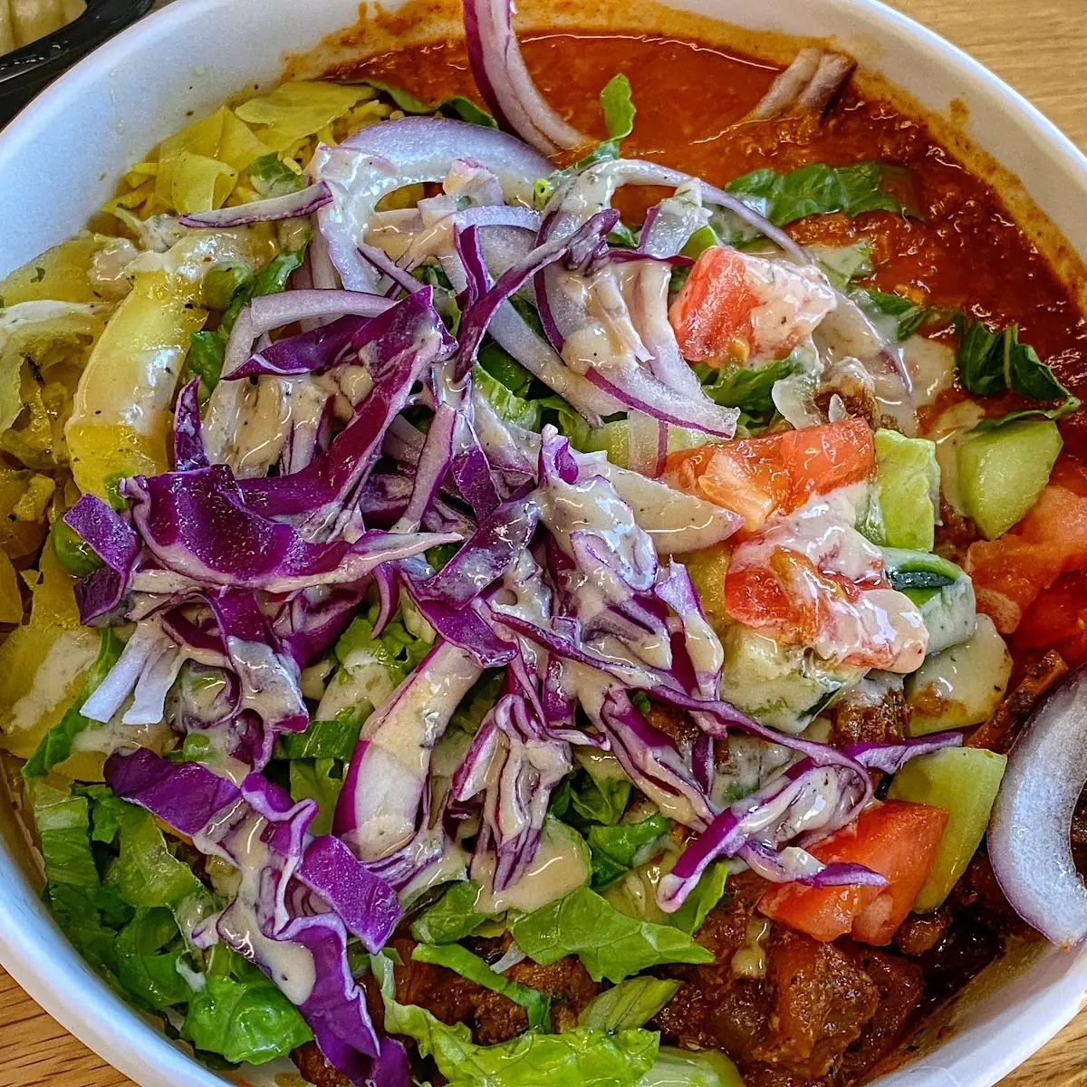 Goat Rice Bowl