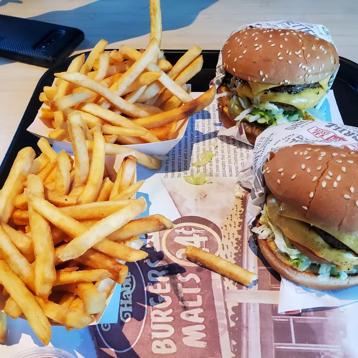 Double Cheeseburger Crispy Fries