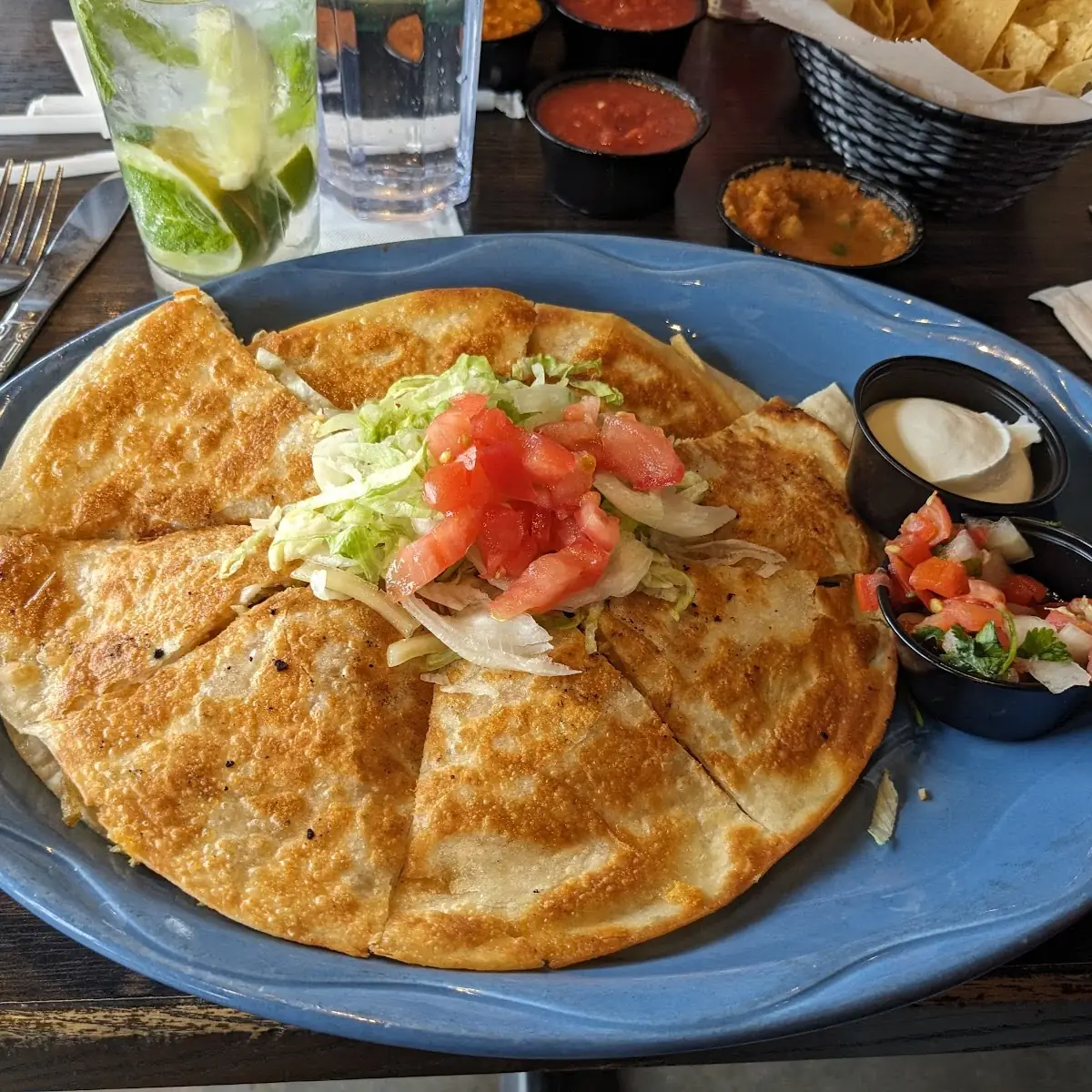 BBQ Chicken Quesadilla
