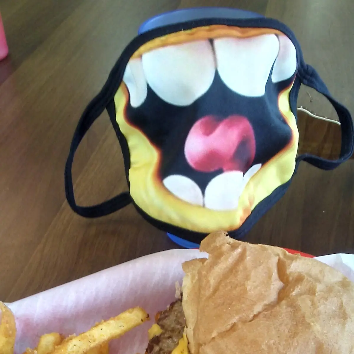 Cheese Burger and Fries