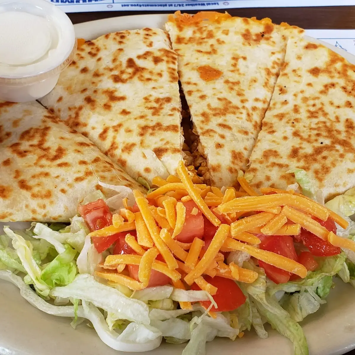 Chicken Quesadilla