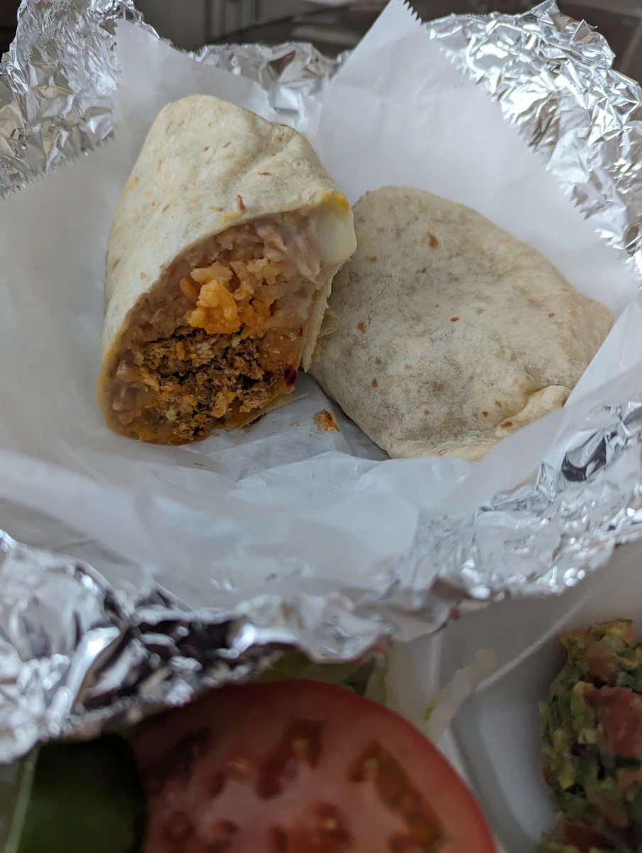 Chorizo Breakfast Burrito