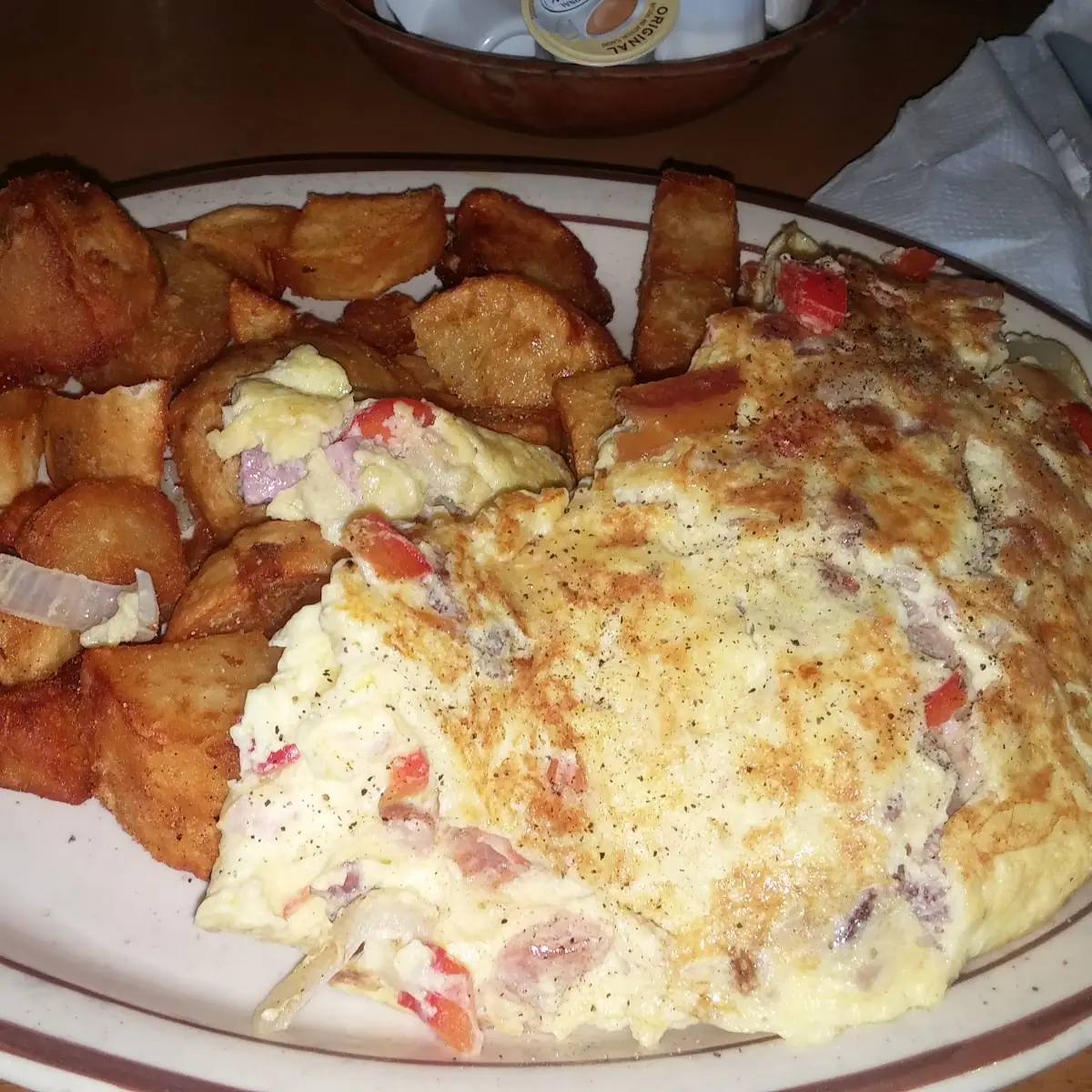 Denver Omelette with Home Fries