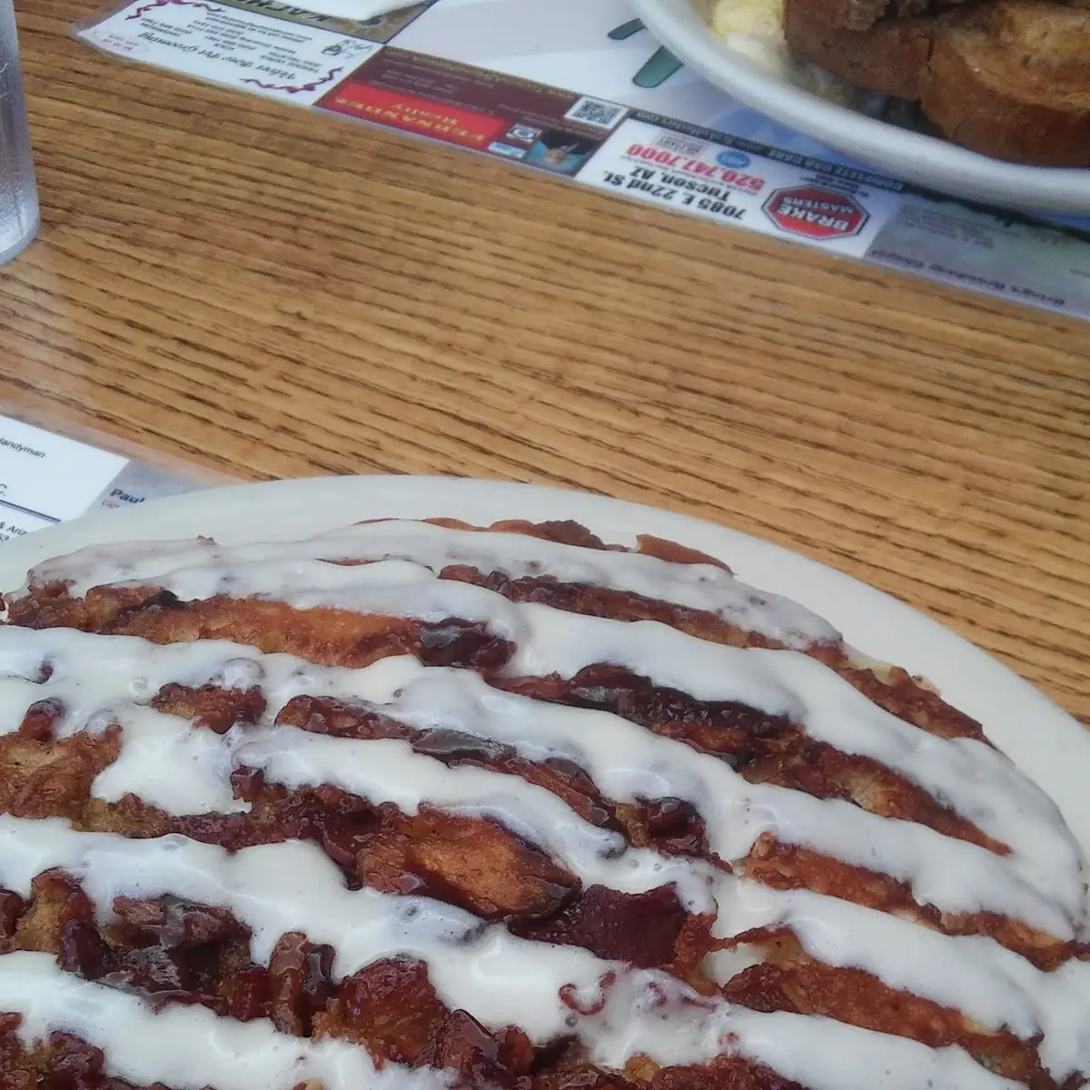 Cinnamon Swirl Pancakes