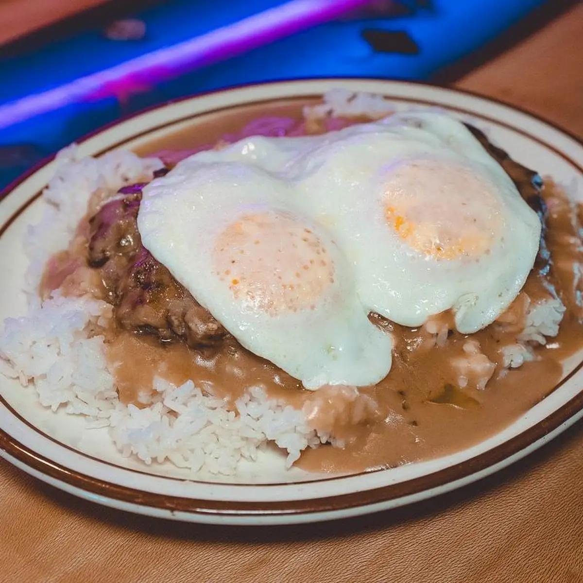 Loco Moco with Fried Egg
