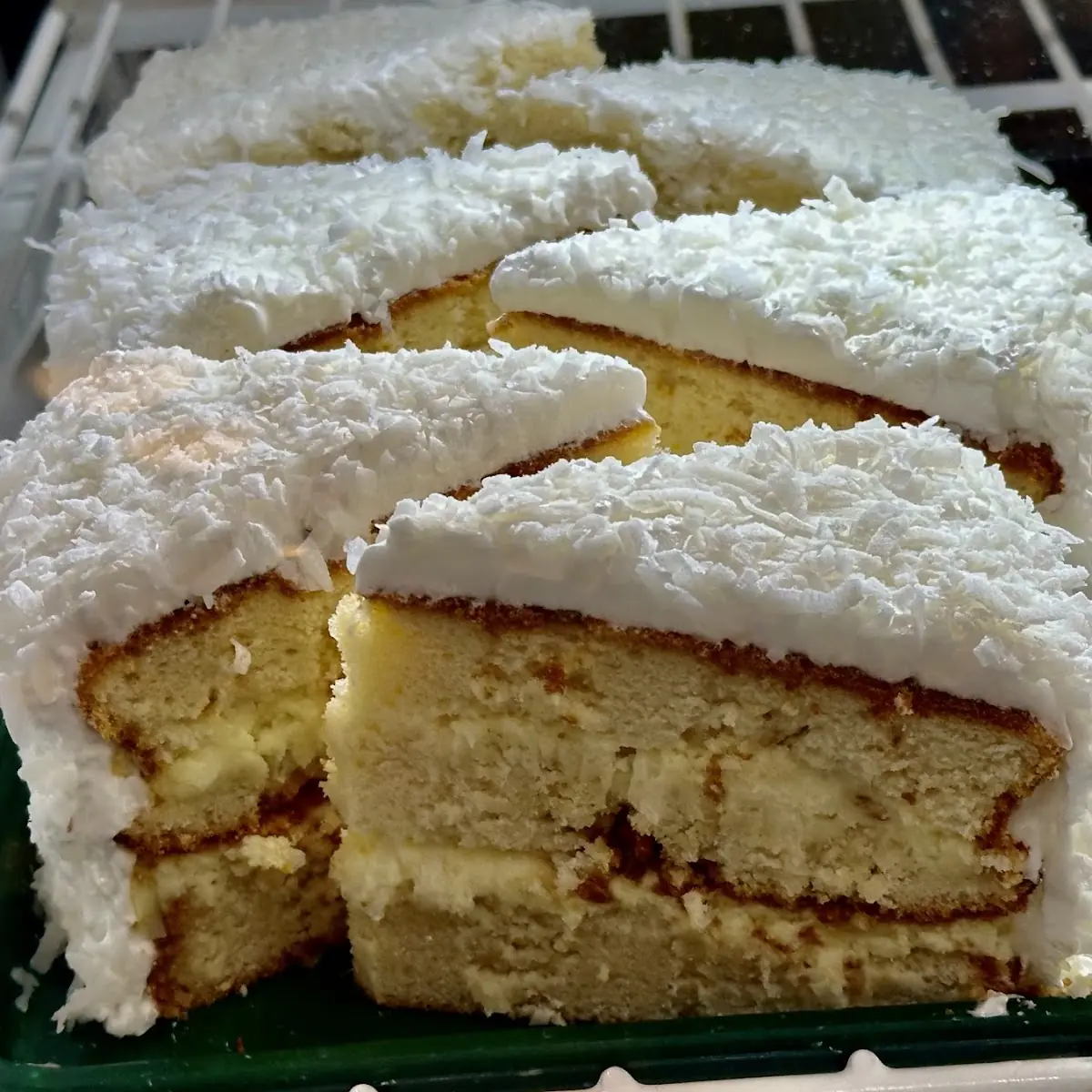 Coconut Cake Slice