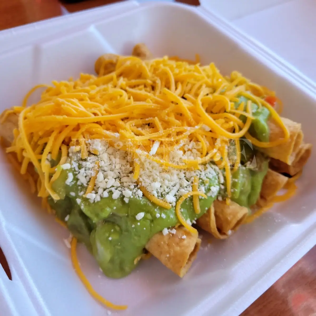 Rolled Tacos with Cheese