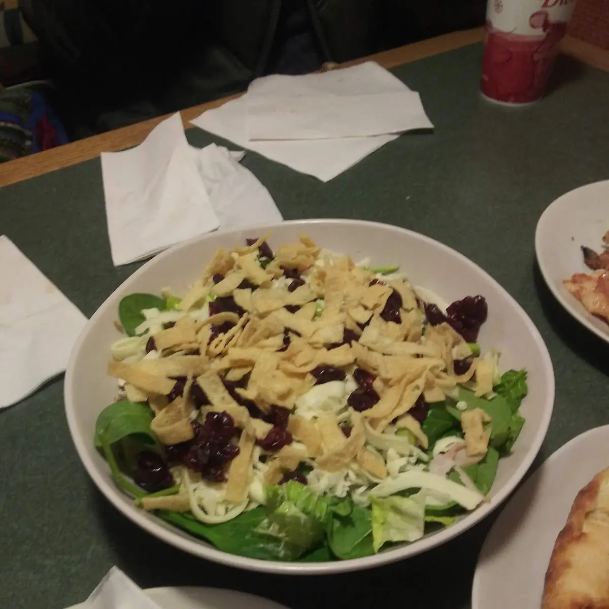 Crunchy Spinach Salad