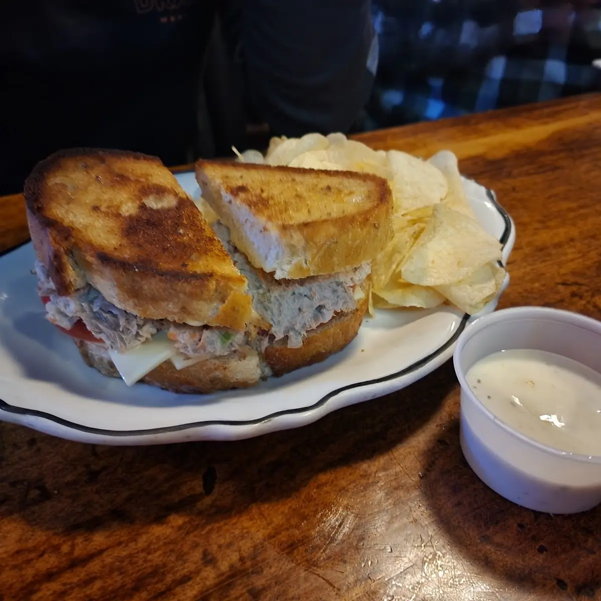 Tuna Melt Includes Bacon