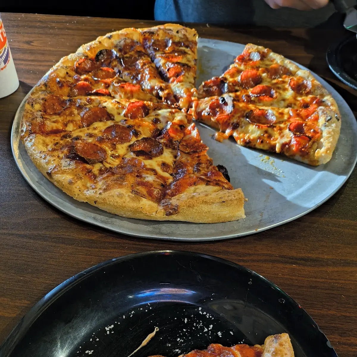 Cheese and Pepperoni Pizza