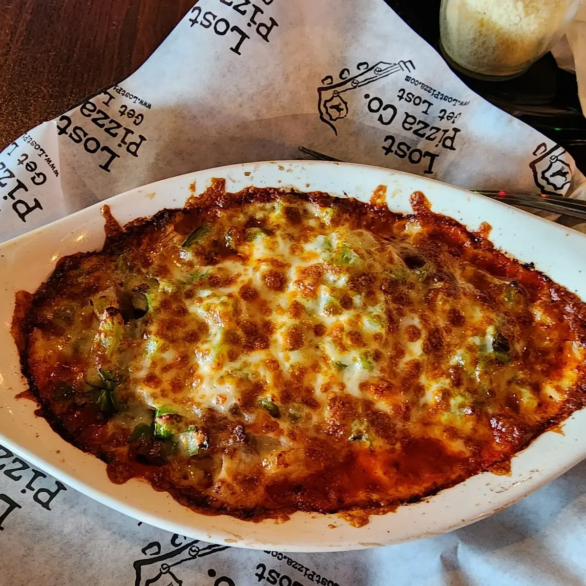 Crustless Pizza