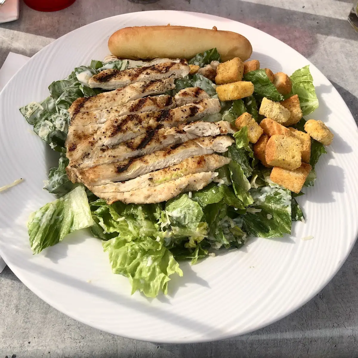 Caesar Salad with Grilled Chicken